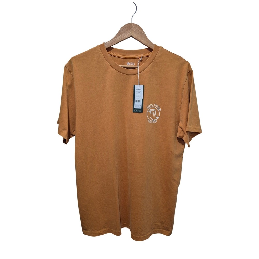Alpine Design Mens (Medium) Hallett Peak Graphic Tee T Shirt‎ Short Sleeve